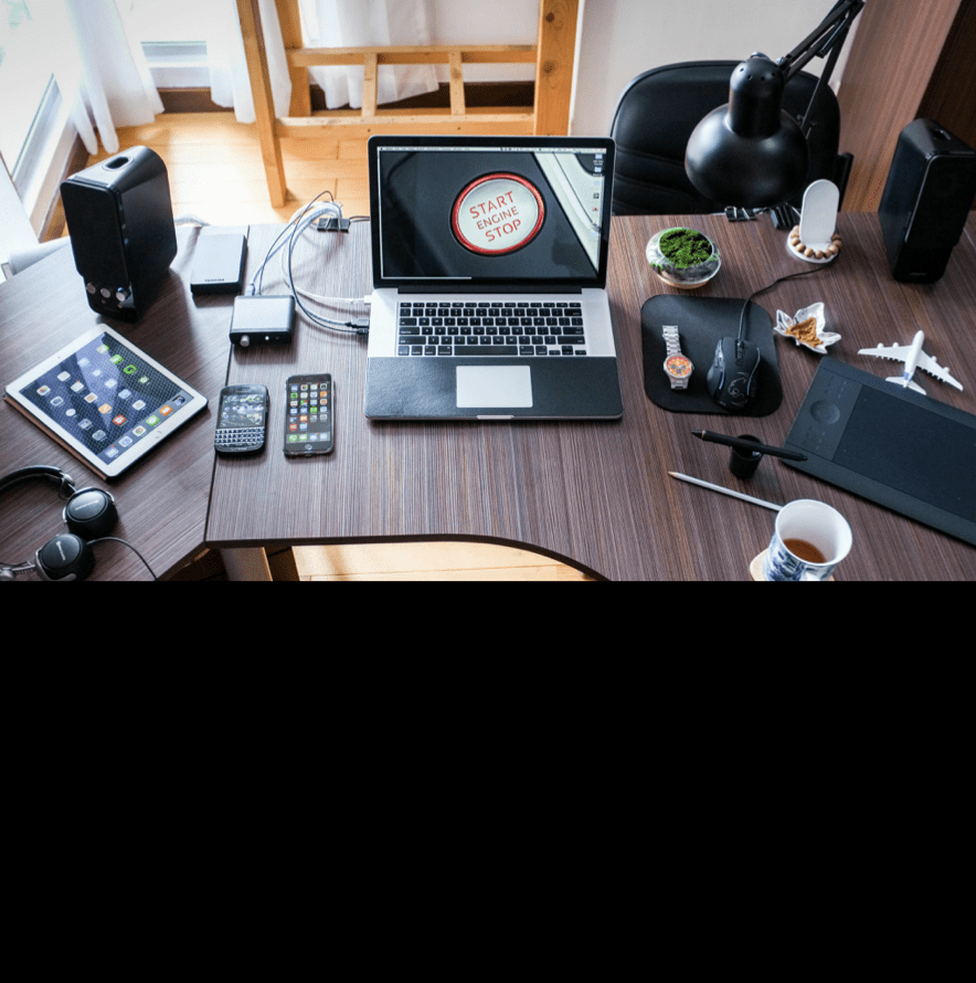 Tech Safety - image of an office desk