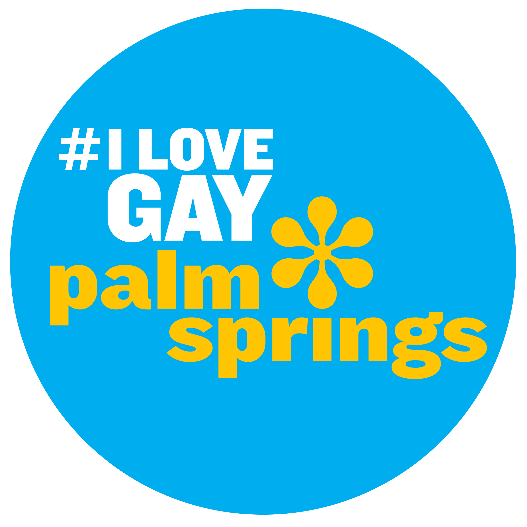 I Love Gay Palm Spring logo and Website Link